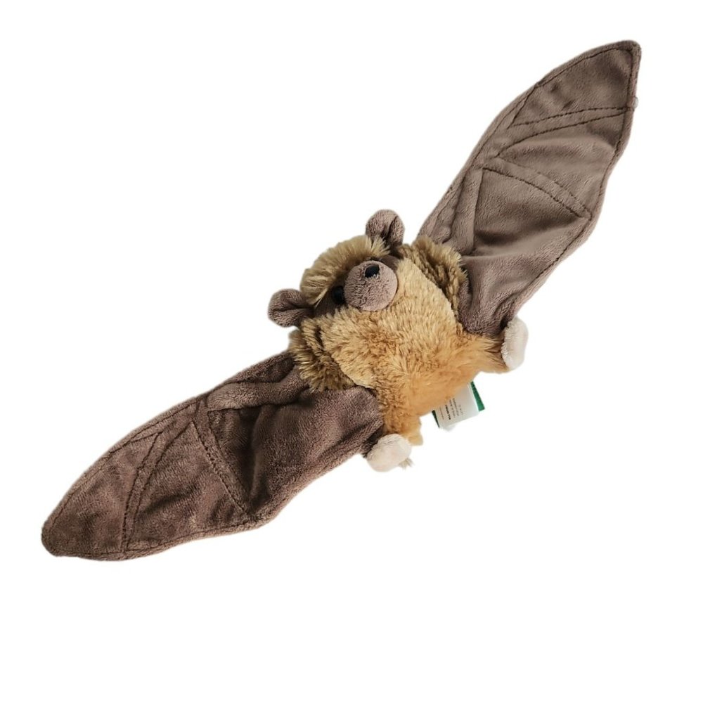 Wild Republic Bat 4.5" Plush Stuffed Animal 18" Wing Span Brown Toy Wild Life
